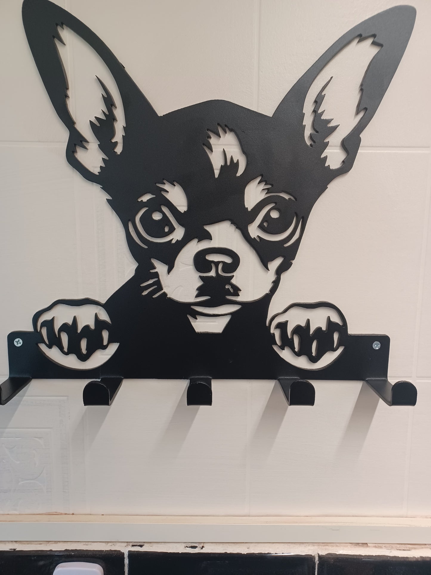 Chihuahua Dog Lead and Key holder
