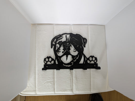 English Bulldog Lead/Key holder