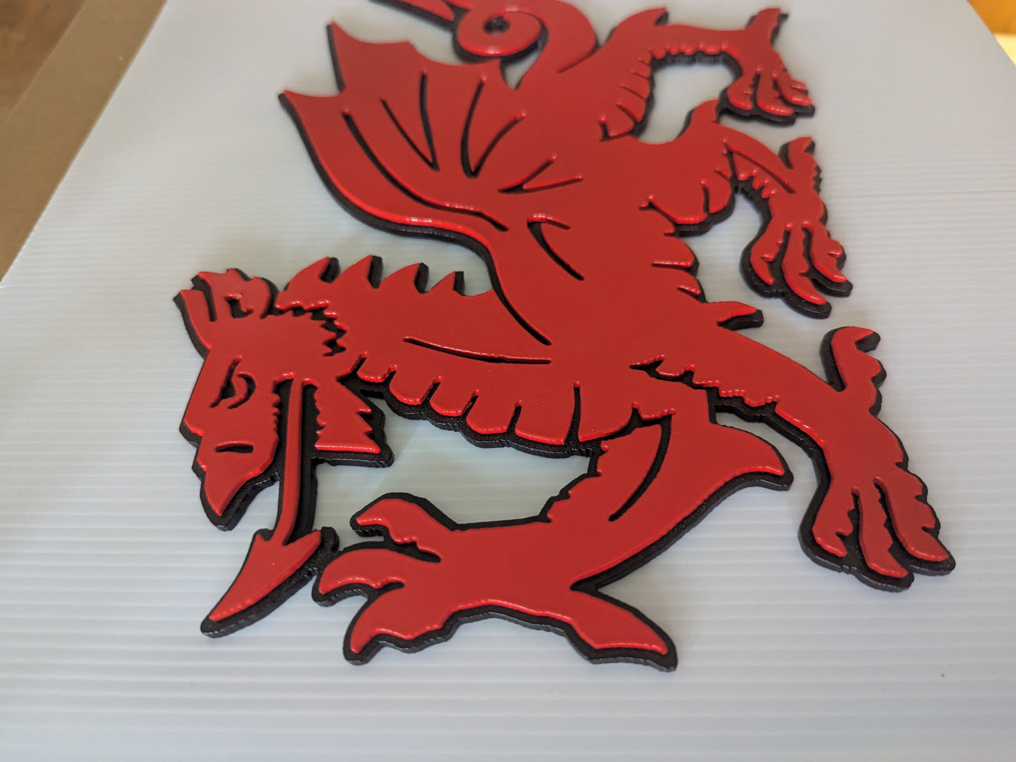 Stunning Double Layered Welsh Dragon