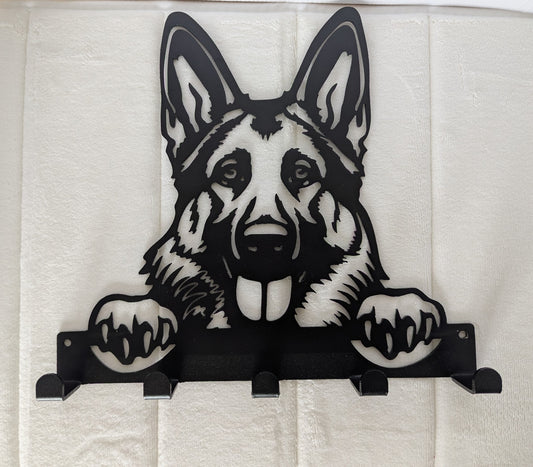 German Shepherd Dog Lead and Key