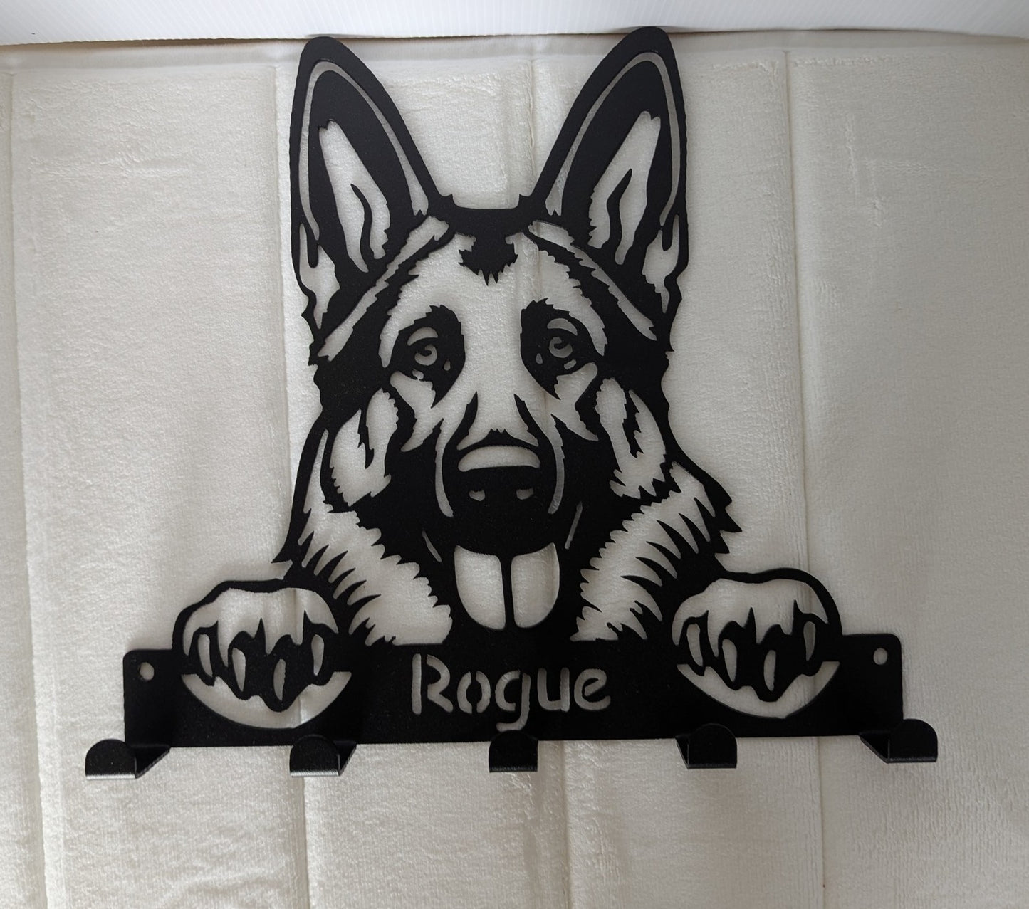 German Shepherd Dog Lead and Key