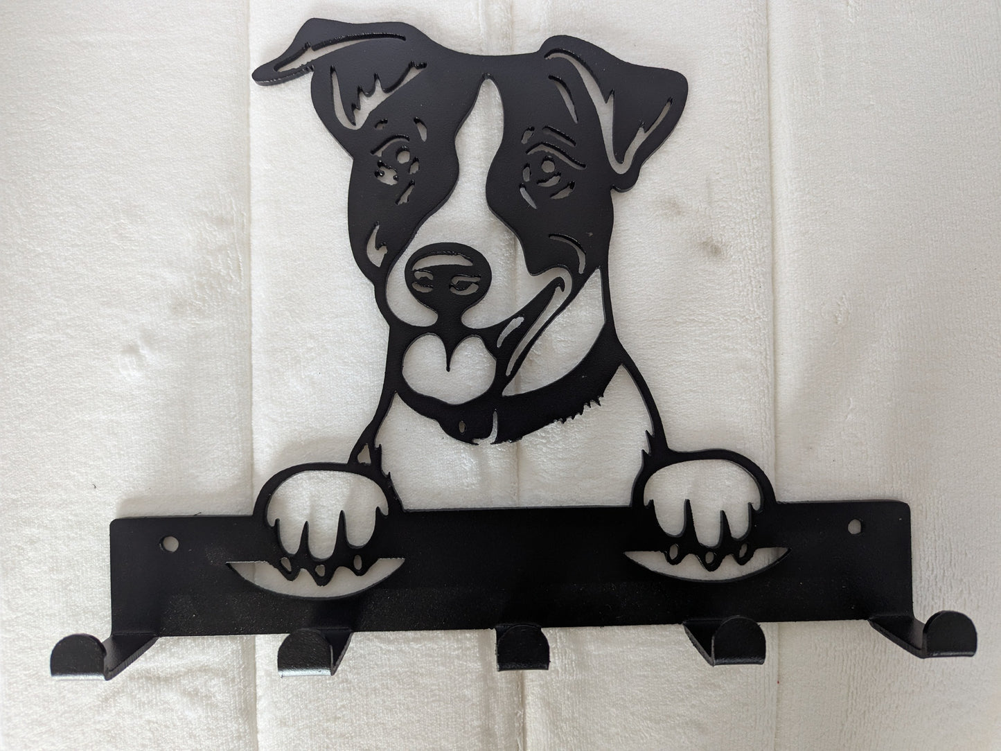 Jack Russell Dog Lead/Key holder